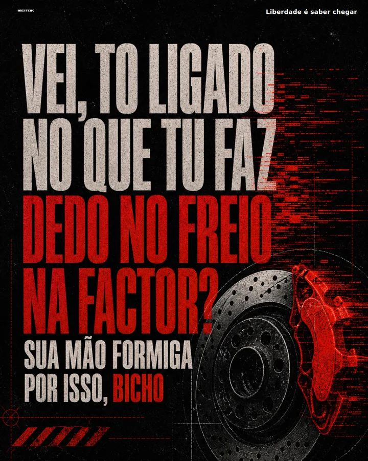 Post artístico real gerado pela Máquina de Posts